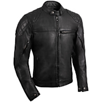 Oxford Route 73 3.0 Leather Jacket - Black