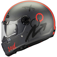 MT Jarama SV - Papercut Matt Black / Red