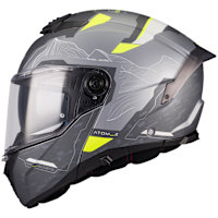 MT Atom 2 SV - Highlands Matt Grey / Fluo Yellow