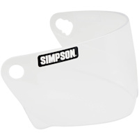 Simpson M30 Clear Visor - Road Legal