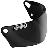 Simpson M30 Dark Smoke Visor - Not Road Legal