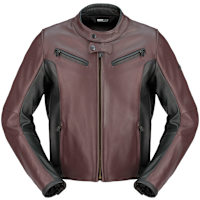 Spidi Special Leather Jacket - Burgundi