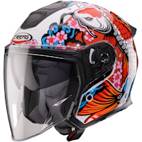 Caberg Flyon II - Koi White / Red / Orange