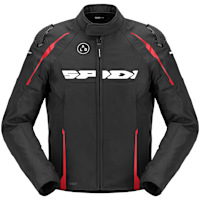 Spidi Race Warrior 2 H2Out Textile Jacket - Black / Red