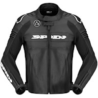 Spidi Hyper-V Pro Perforated Leather Jacket - Black / White