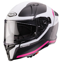 Caberg Avalon X - Pure Matt Black / White / Fuchsia