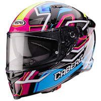 Caberg Avalon X - Brama Black / Light Blue / Fluo Yellow / Fuchsia
