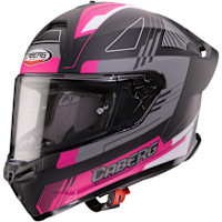 Caberg Roxter - Colt Matt Black / Fuchsia / Grey