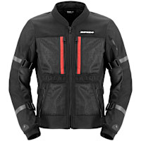 Spidi Tech Armor 2 'AA' Mesh Textile Jacket - Black