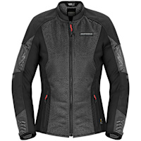 Spidi Ladies Supernet Evo 'AA' Mesh Textile Jacket - Black