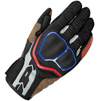 Spidi Sport-GT Short Mixed CE Gloves - Black / Blue / Red