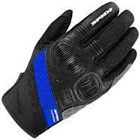Spidi Flash-R Evo 2 Short Textile CE Gloves - Black / Blue