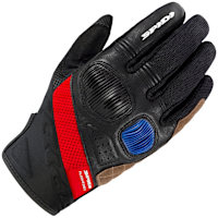Spidi Flash-R Evo 2 Short Textile CE Gloves - Black / Blue / Red