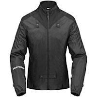 Spidi Ladies Rain Chest Insideout Jacket - Black