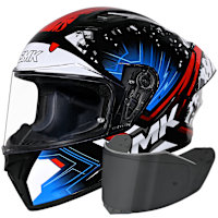 SMK Stellar Sport - Flare Black / Blue / Red