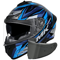 SMK Typhoon - Rival Black / Blue / Light Blue