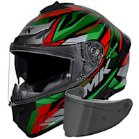 SMK Typhoon - Rival Black / Green / Red