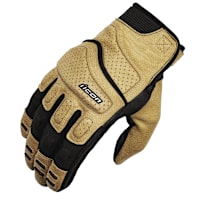 Icon Ladies Superduty 3 CE Textile Gloves - Tan