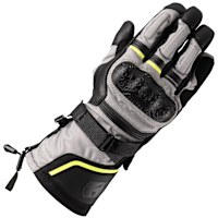 Oxford Montreal 5.0 Textile Gloves - Grey / Black / Yellow