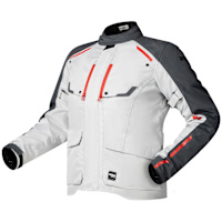 Richa Ladies Taurus Textile Jacket - Grey / Red