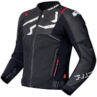 Richa Stradale Evo Leather Jacket - Black / White
