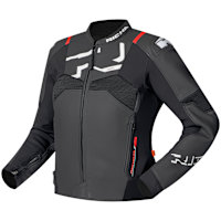 Richa Ladies Stradale Evo Leather Jacket - Black / White