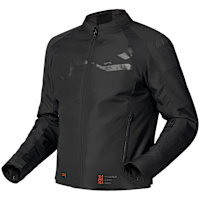 Richa Stradale Waterproof Textile Jacket - Black / Black