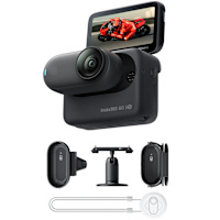 Insta360 GO 3S Action Camera - Motorcycle POV Bundle