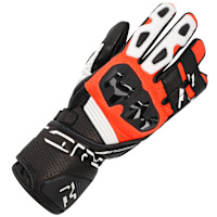 Richa RS-86 Leather Gloves - Black / Red