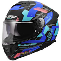 LS2 Stream II - Mika Matt Black / Blue