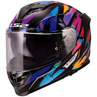 LS2 Storm III - Kaos Black / Purple / Blue