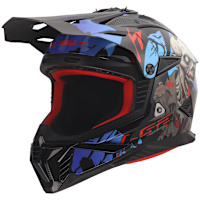 LS2 Fast II - Zombie II Black / Red / Blue