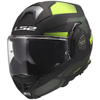 LS2 Advant X - Nova Matt Black / Hi-Vis Yellow