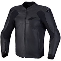 Alpinestars Caliber V2 Leather Jacket - Black / Black