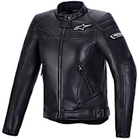 Alpinestars Stella Revern Leather Jacket - Black