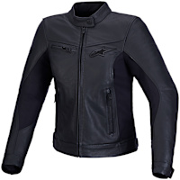 Alpinestars Stella Maver-X Leather Jacket - Black