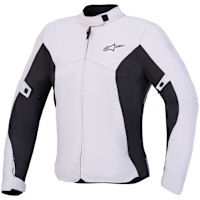 Alpinestars Stella C-1 Waterproof Textile Jacket - Ice Grey / Black