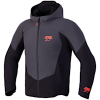 Alpinestars Aeroshell Waterproof Textile Jacket - Black / Dark Grey