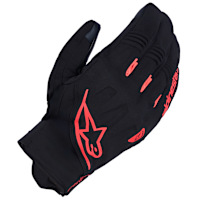 Alpinestars Faster V3 Plasma Drystar Gloves - Black / Fluo Red
