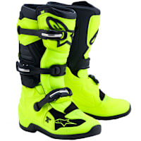 Alpinestars Youth Tech 7s Boots - Fluo Yellow / Black