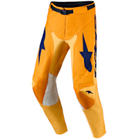 Alpinestars Racer Amber Pants - Orange / Gold / Deep Blue