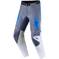 Alpinestars Racer Amber Pants - Ash Grey / Light Lilac / UCLA Blue