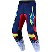 Alpinestars Fluid Drag Pants - Blue / Navy / Fire Red / White