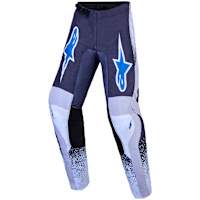 Alpinestars Youth Fluid Drag Pants - Greystone / Light Lilac / UCLA Blue