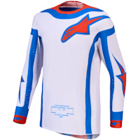 Alpinestars Supertech Vesta Jersey - Light Lilac / Cardinal Red