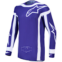 Alpinestars Supertech Vesta Jersey - Deep Blue / White