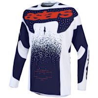 Alpinestars Techstar Swan Jersey - Light Lilac / Dark Grey / Fluo Red