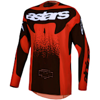 Alpinestars Techstar Swan Jersey - Cardinal Red / Black / White