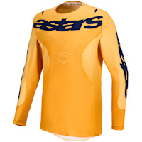 Alpinestars Racer Amber Jersey - Orange / Gold / Deep Blue