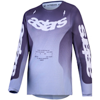 Alpinestars Youth Fluid Amber Jersey - Greystone / Cold Grey / Light Lilac